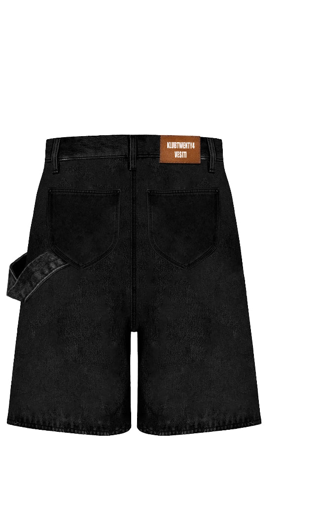 K24 Monogram Black Denim