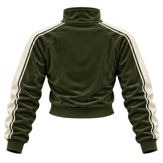 Velour Zip-Up