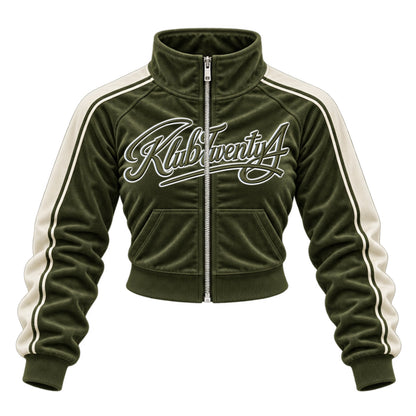 Velour Zip-Up