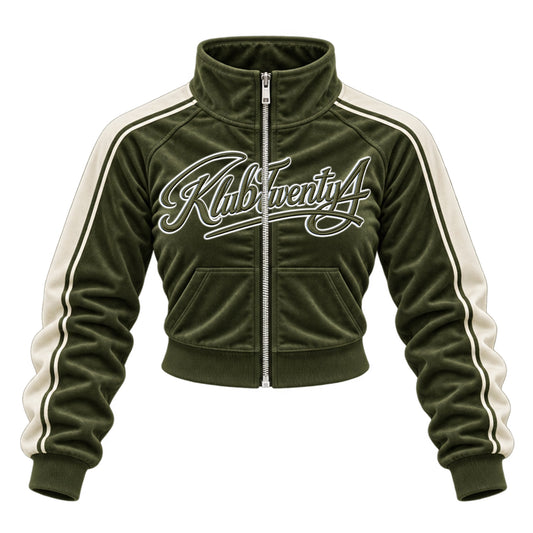 Velour Zip-Up